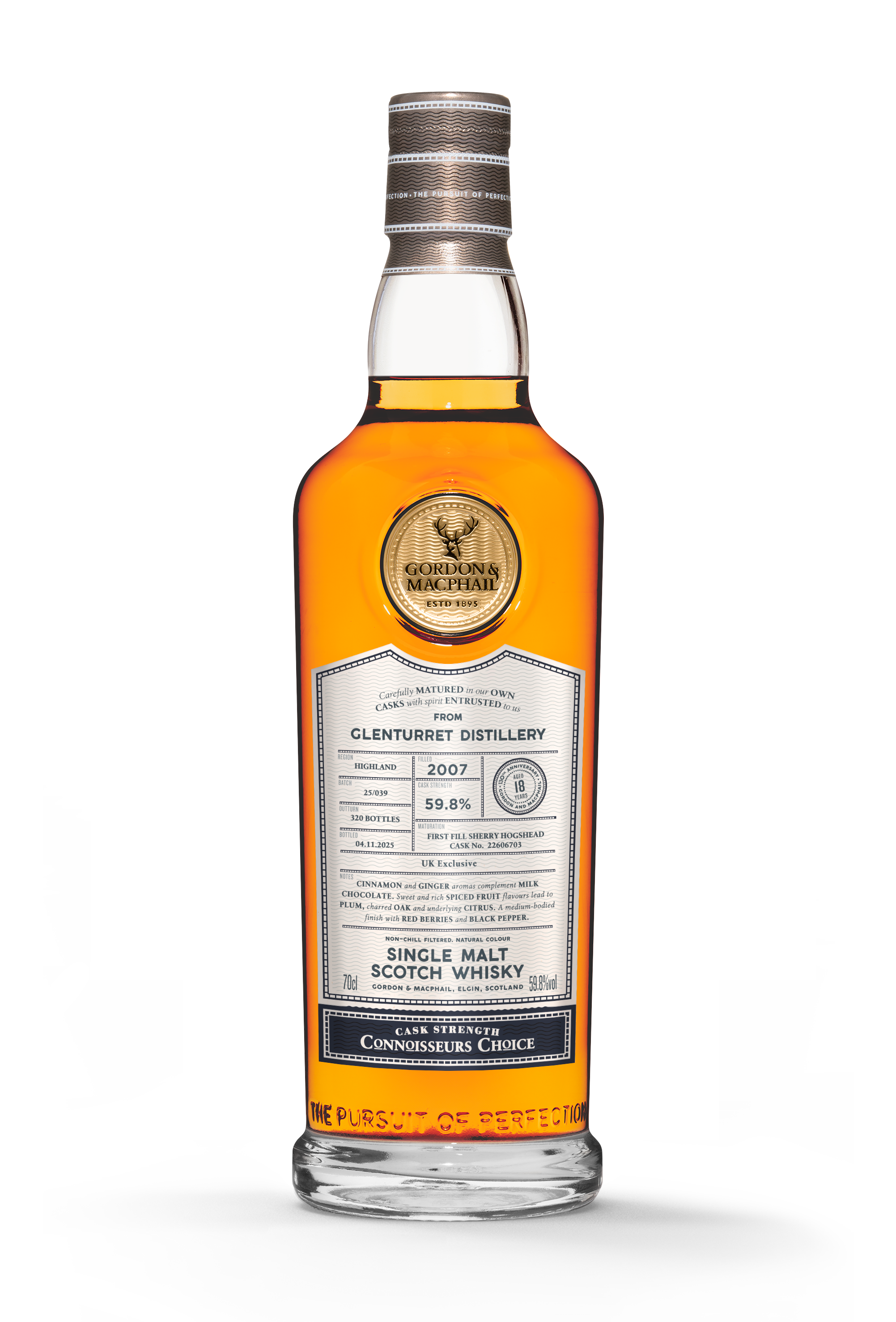Connoisseurs Choice from Glenturret Distillery 2007 25/039