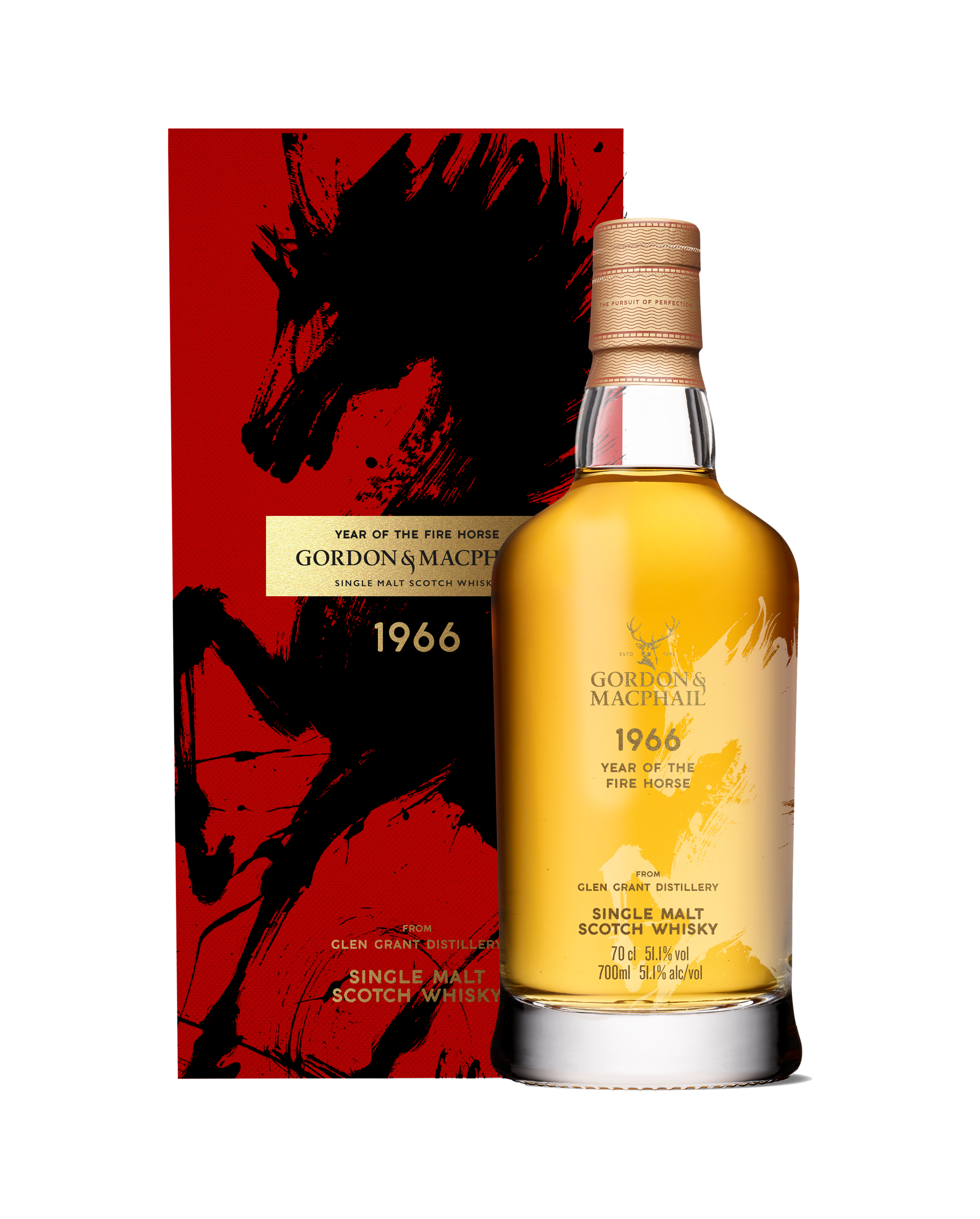 Chinese New Year Fire Horse 1966 from Glen Grant Distillery