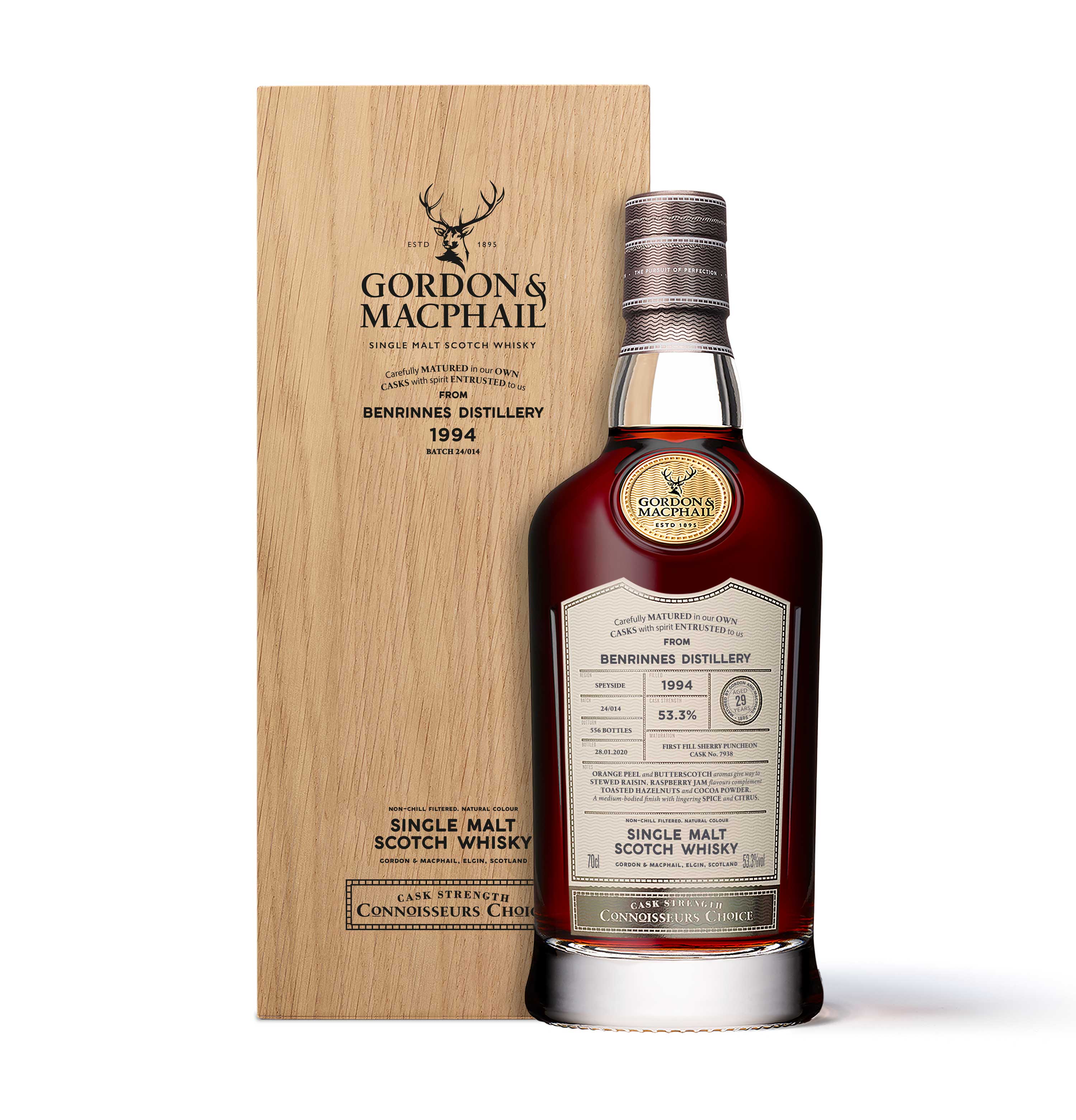 Connoisseurs Choice from Benrinnes Distillery 1994 24/014