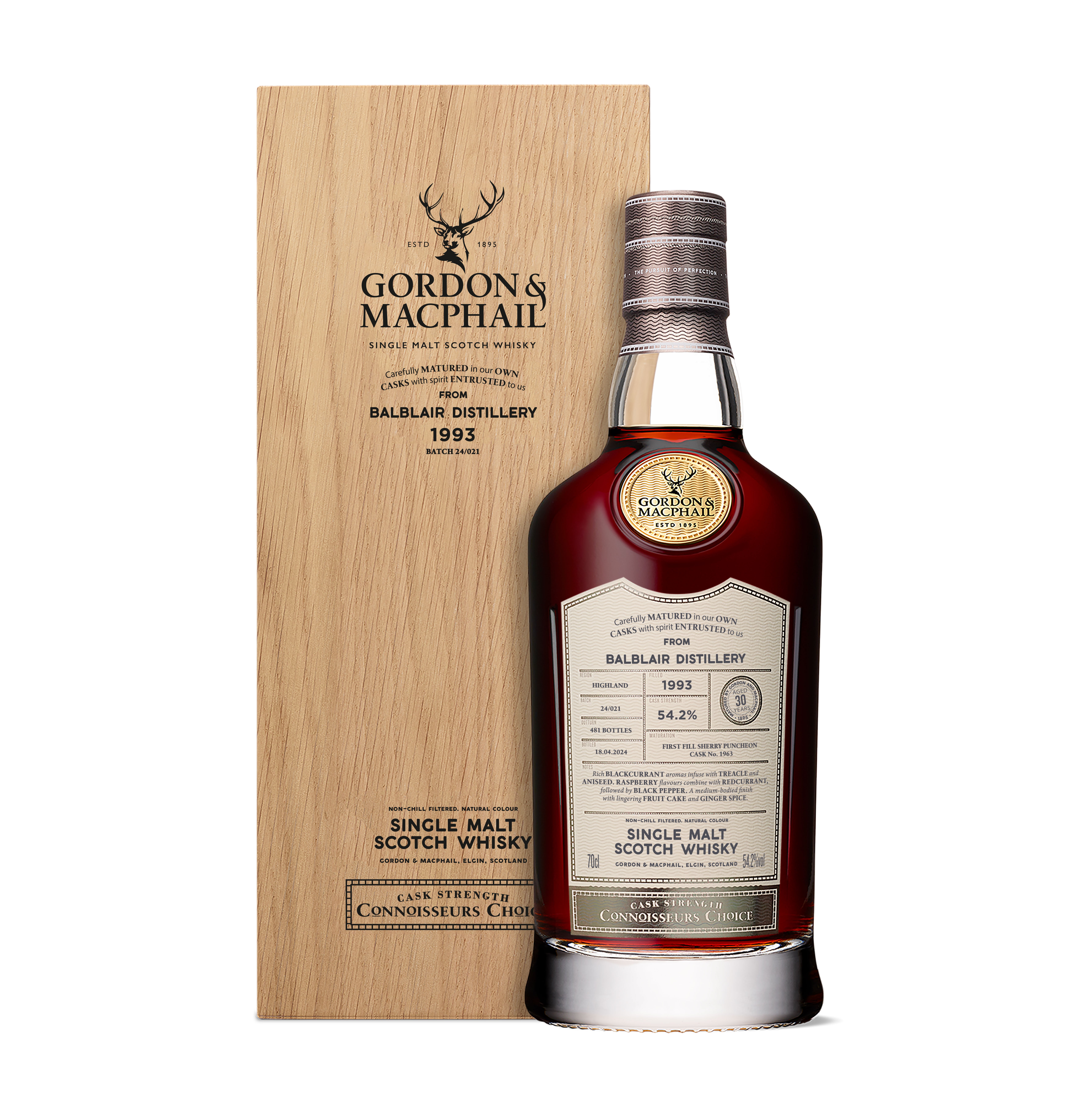 Connoisseurs Choice from Balblair Distillery 1993 24/021