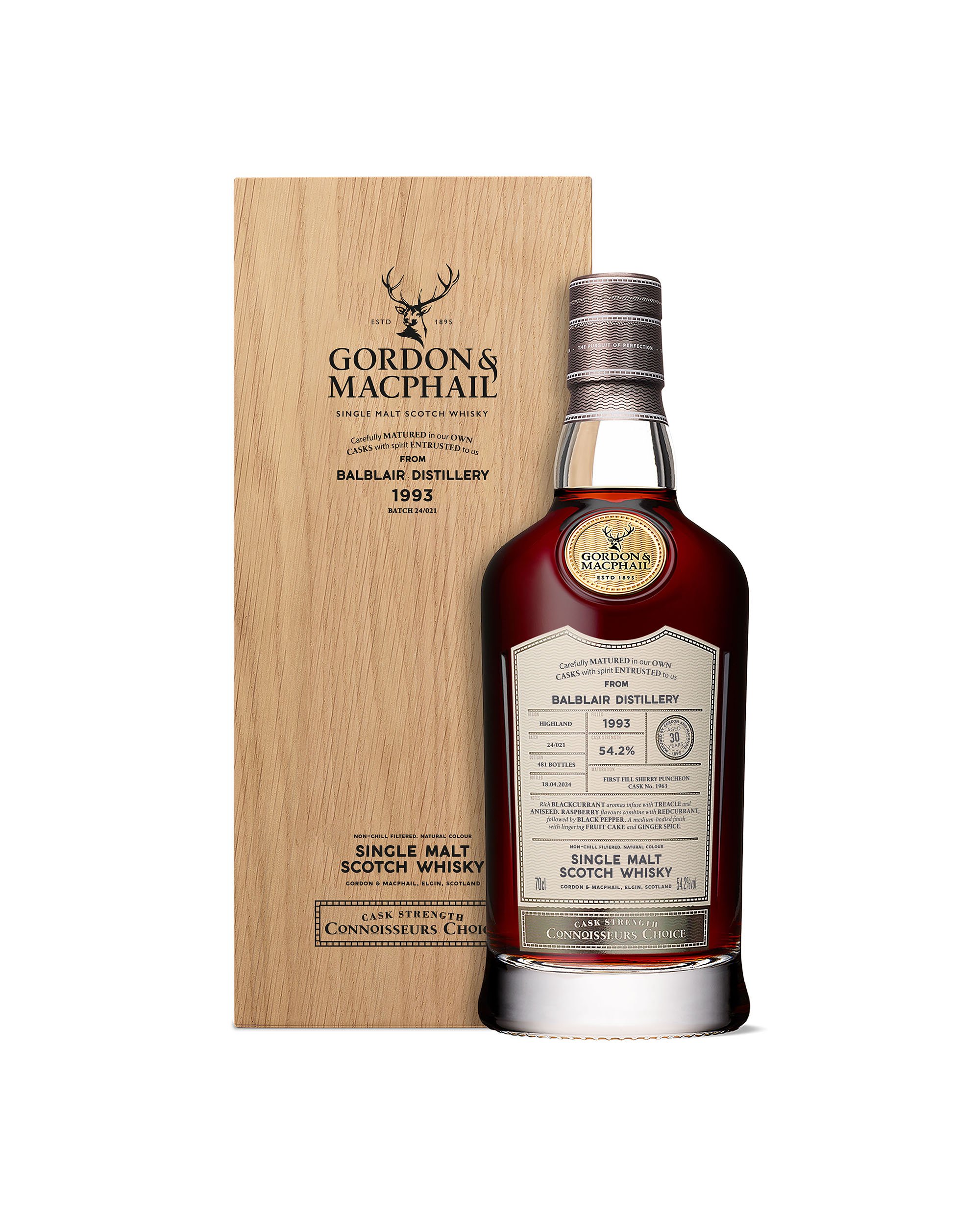 Connoisseurs Choice from Balblair Distillery 1993 24/021